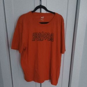 Puma Men's Orange T-Shirt